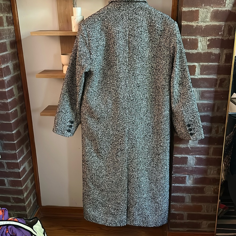 ASOS • Salt and Pepper Coat - Picture 7 of 10